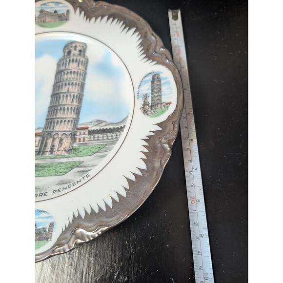Leaning Tower of Pisa plate - Picture 2 of 4